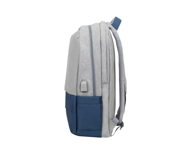 RIVACASE Prater 7567 17,3" Szaro-niebieski - 740276 - zdjęcie 4